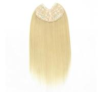 16 Pouces V-Part Hair Toppers for Femmes Vrais Cheveux Humains, Postiche D'aspect Naturel Avec Clips, Confortable for Un Usage Quotidien Effet naturel et Volumineux(HT222)