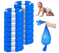 16 Recharges pour Poubelle à Couches Compatibles avec Tommee Tippee Sangenic Tec, Simplee Sangenic, Twist & Click et LitterLocker - Recharge Parfumée X16 avec Traitement Anti-Odeur