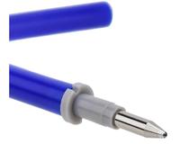 16 Recharges pour Stylos Éffaçables 0.7mm, Recharges Effaçables À Pointe Avec Pilot Frixion Ball, Encre Effaçable Sans Trace, Écriture Fluide Recharge Stylo Remplacement pour Bureau École, 8 Couleurs
