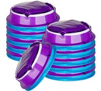 16 Sacs à Vomi Sac de Barf avec Design Résistant Aux Fuites Sac de Vomissement 1000 ml Sac de Collection pour Voiture et Voyage Femmes Enceintes Urgences Malades