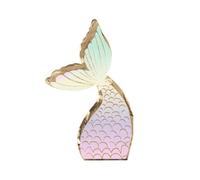 16 SERVIETTES DE TABLE JETABLE PAPIER QUEUE SIRÈNE 30X19CM PASTEL Multicolore