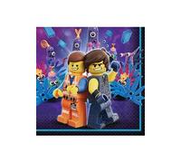 16 Serviettes de table Lego Movie 2 33 x 33 cm