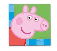 16 serviettes en papier Peppa Pig 33 x 33 cm