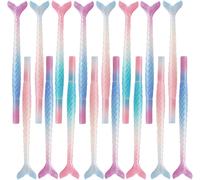 16 Stylos Sirène, Stylos À Écrire En Queue De Poisson, Stylos À Écrire Créatifs, Queue De Sirène, Pour Cadeaux D'enfants, Fête Des Sirènes