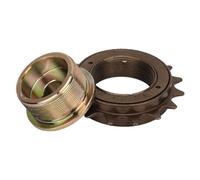 16 T Single Speed Bike Freewheel 16 Teeth Single Speed Freewheel Flywheel Sprocket Bike Accessory