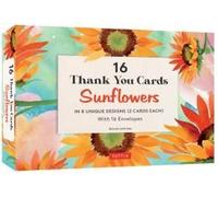 16 Thank You Cards, Sunflowers