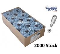 16° Vis à clouer Coil 2,5/2,8x45mm TX15 fil galvanisé pour cloueur de coils Paslode Bostitch 2,0M