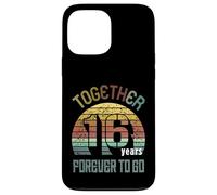 16 Wedding Anniversary for Couple Sixteen Years of Marriage Coque pour iPhone 13 Pro Max