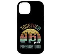 16 Wedding Anniversary for Couple Sixteen Years of Marriage Coque pour iPhone 14