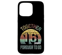 16 Wedding Anniversary for Couple Sixteen Years of Marriage Coque pour iPhone 15 Pro Max