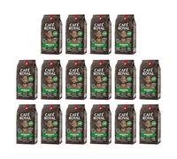 16 x 500 GR - Café Royal Brasil Espresso - Café Torréfié en Grains - Format Pratique - Sachets de 0,5 KG - Intensité 4/5 - Grains 100% Arabica Durables du Brésil - Certifiés Fairtrade