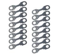 16 X Car Flat Fuse Strip Fuses For Auto Fuses 30a 40a 50a 60a 70a 80a 100a 110a 125a 150a 200a For Auto/Truck/Rv/Truck/Motorcycle (110a)