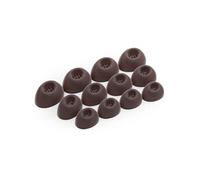 Okuli 12 x Écouteurs en Silicone Embouts d'oreilles pour Jabra Elite 10 Casque Écouteurs en Brun