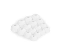Okuli 16 x Écouteurs en Silicone Embouts d'oreilles pour Sony LinkBuds Fit Casque Écouteurs en Blanc