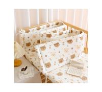 (160×28cm, N03) Ensemble de protection de lit tout-en-un, doublure de lit respirante, housse de rail rembourrée et protection de tête