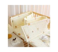 (160×28cm, N05) Ensemble de protection de lit tout-en-un, doublure de lit respirante, housse de rail rembourrée et protection de tête