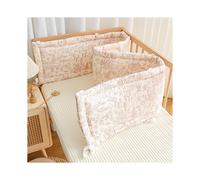 (160×30cm, N09) Ensemble de tour de lit respirant et de protection de lit pour tout-petit, protections latérales rembourrées douces