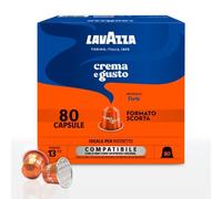 160 Capsules Aluminium Compatible Nespresso Café Lavazza Crème Et Goût Dièse