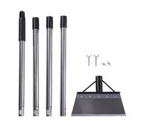 160 cm Pelle de Nettoyage de Jardin, Pelle de Jardin Multifonction Pelle de Nettoyage avec Manche, Poignée Réglable en 4 Parties, pour Désherber, Nettoyer, Planter, Fertiliser, Pelleter la Neige (C)