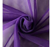 160 cm x 1 m de tulle - Tissu en tulle - Bande de tulle - Tissu de décoration pour mariage, anniversaire, Noël, fête, communion, fête, couture de voiles de mariée, robe de mariée, chemin de table