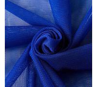 160 cm x 1 m - Tulle - Tissu décoratif pour mariage, anniversaire, Noël, fête, communion, fête, décoration de mariée, chemin de table, tutu, jupe, nœud cadeau, bleu foncé