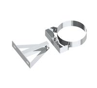 Ø 160 mm conduit de cheminee fixation mural ab 250 mm