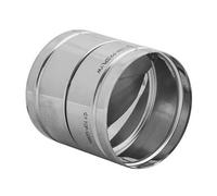 Ø 160 mm Connecteur Tube flexible avec clapet battant - Acier inoxydable