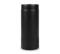 Ø 160 mm Tube droit 50 cm Noir