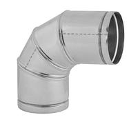 Ø 160 mm Tuyau de ventilation Coude ajustable 0 - 90°