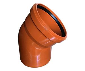 160 mm x 45 ° Coude de drainage (PVC, 160 mm x 45 °)