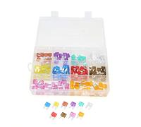 160 pièces 3A 5A 7.5A 10A 15A 20A 25A 30A 35A 40A APM Auto voiture camion SUV Mini lame Type fusible Kit Câblage de protection