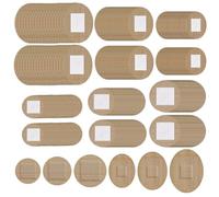 160 Pièces Pansement Rond Tissu élastique, Doux Pour La Peau, Respirant, Auto-Adhésif Petits Pansements Ronds Pour Le Visage, Le Nez Et Les Mains (6 Tailles)