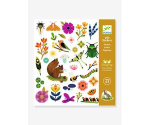 160 stickers Jardin orange TU
