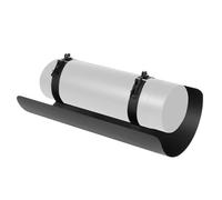 Ø 160 Tuyau de poêle Protection de rayonnement 50 cm Noir