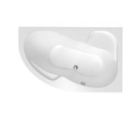 160 x 100 cm Fortuna Plus baignoire d'angle orientation droite en acrylique, sans pieds, blanc (FO1600PPLUS)