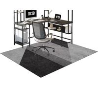 160 x 180 cm Tapis de Sol Bureau | Tapis Protection Sol Chaise Bureau | Tapis Chaise Gaming Antidérapant | Tapis Chaise de Bureau | Tapis de Sol Gamer | Tapis Protège-Sol pour Chaise de Bureau