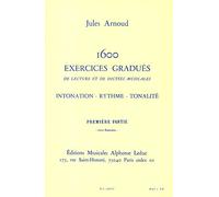 ARNOUD J. - 1600 EXERCICES GRADUES ET DICTEES VOL.1