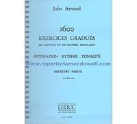 1600 Exercices gradués de lecture et dictées - Volume 2
