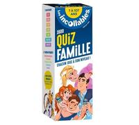 Les incollables - Quiz famille - De 7 à 107 ans: 1 600 questions réponses par réviser en 4 éventails