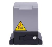 1600kg 750W Kit d'ouverture automatique de porte coulissante Ouverture automatique de porte coulissante, moteur électrique Kit de système de sécurité matériel avec 2 télécommandes