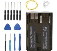 1600mAh 7.4V BP-511 Batterie compatible avec Canon PowerShot G1, G2, G3, G5, G,6 Pro1, Pro90 IS, EOS 5D, 10D, 20D, 20Da, 300D, 30D, 40D, 50D, D30, D60, ZR10 ZR20 ZR25 ZR25MC ZR30 ZR40 ZR45MC
