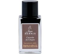16045jt-Un Flacon D'encre Pailletée Or Pour Stylo-Plume,Roller,Plume De Verre Et Porte-Plume 15 Ml,Caroube De Chypre