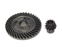 1607000D4Y Ensemble d'engrenages pour GWS7125 et GWS9125 pour meuleuse d'angle Pièces de rechange en métal pour entretien d'outils électriques