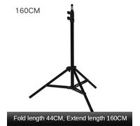 160cm - Support d'éclairage annulaire pour photographie, support de lampe, trépied réglable, support de téléphone avec anneau lumineux pour appareil photo