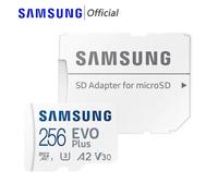 ( 160M 256G) SAMSUNG EVO Plus Micro SD 128GB TF carte Micro SD/TF carte 256gb 64gb Flash Micro carte 512GB carte mémoire 128gb Micro SD pour téléphone