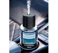 160ml Grande Capacité Diffuseur Voiture avec 160ml Parfum (Océano), Arômes pour Voiture Durée 9-12 Mois, Atomiseur Ultrasonique, On/Off Automatique, 3 modes de commutation, Rechargeable, BJ 003