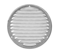 Ø 160mm Grille de Ventilation en Acier Galvanisé avec Moustiquaire - Grilles d'aération Métallique