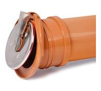 Pvc clapet en plastique chèque rabat auto fin activer le drainage remous 160mm