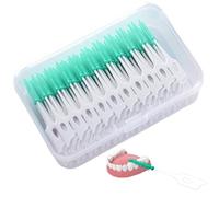 160pcs Brosses interdentaires polyvalentes Soft Polyvinyl Picks Picks Dent Bruss