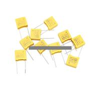 160pcs Polypropylene Film X2 Capacitor Assorted Kit 275VAC 18Values 102K - 225K 1NF - 2.2UF Sample Set AUOQKQUT